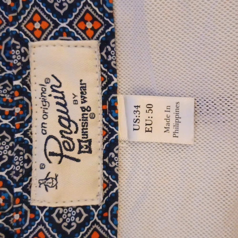 PENGUIN by Munsing Wear Men's Beach Shorts. Size 34 - Picture 13 of 16